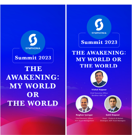 Symphonia Summit 2023 Standee Nashik